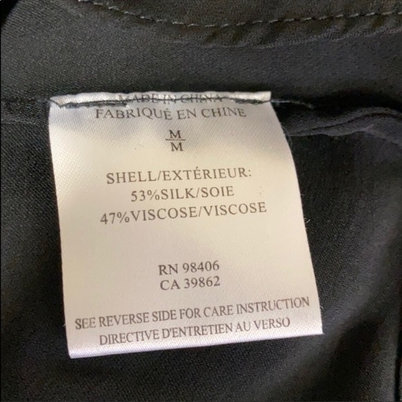 Theory Rosita Layered Silk Blouse - Picture 5 of 5